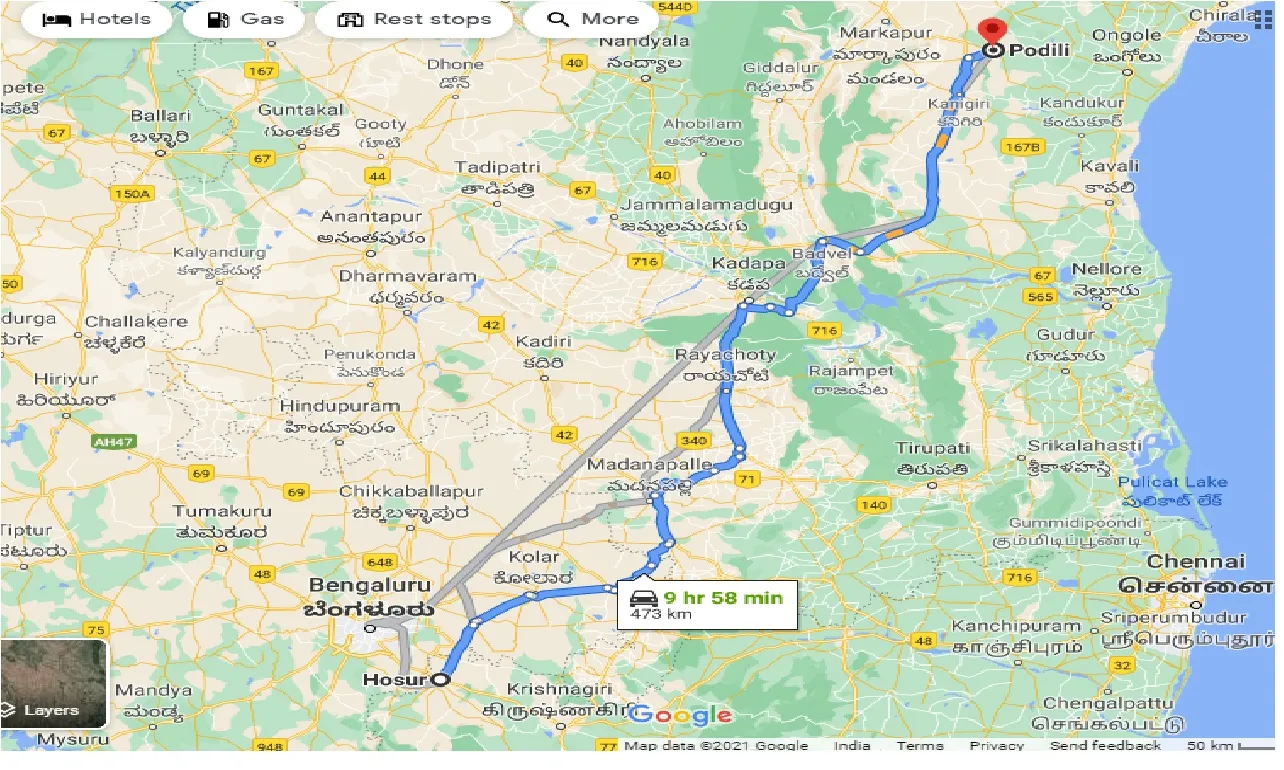 hosur-to-podili-one-way