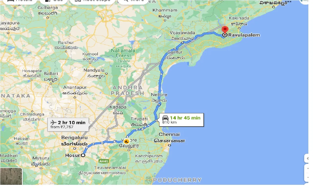 hosur-to-ravulapalem-taxi