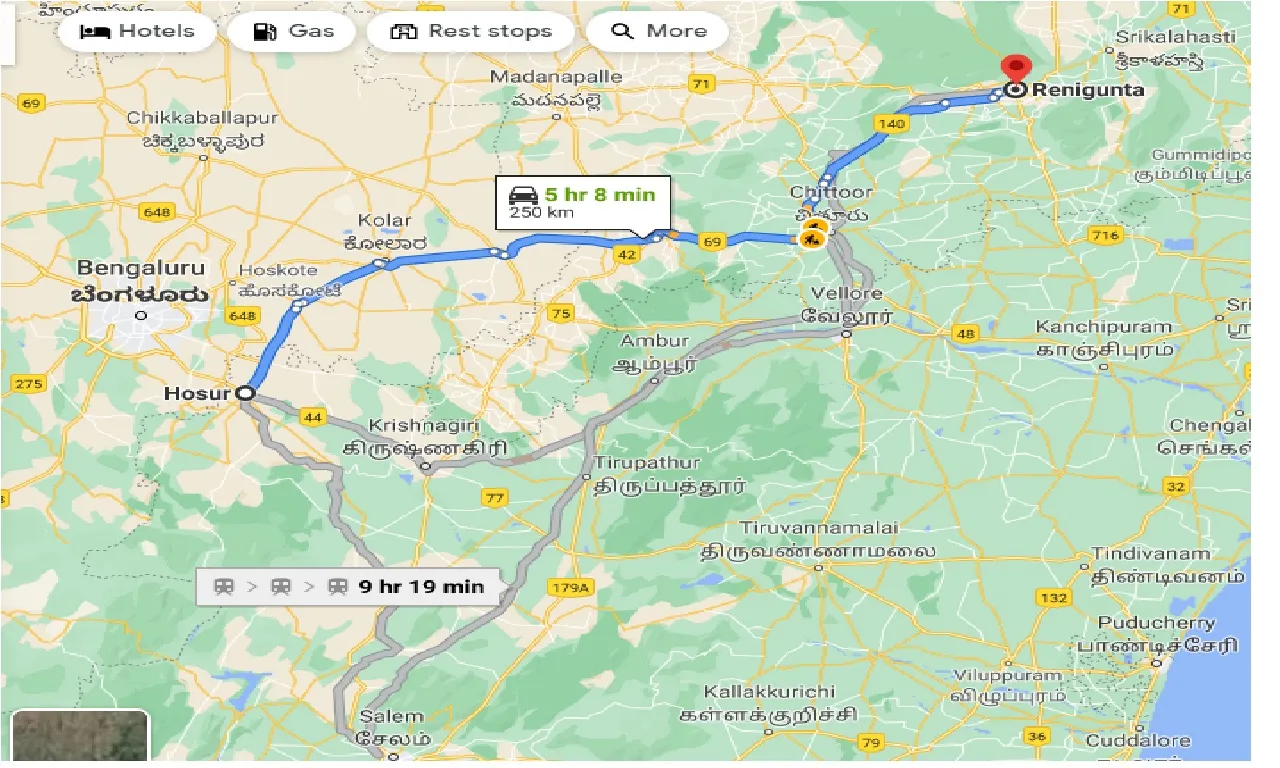 hosur-to-renigunta-one-way