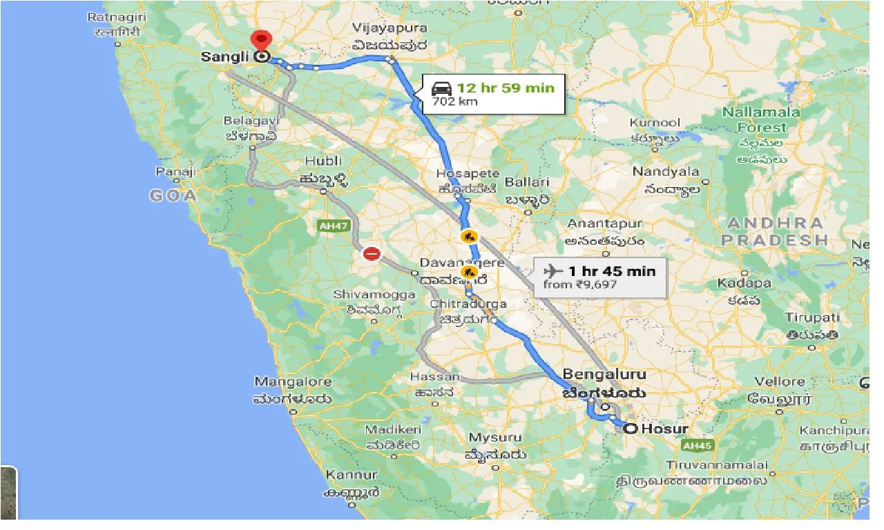 hosur-to-sangli-one-way