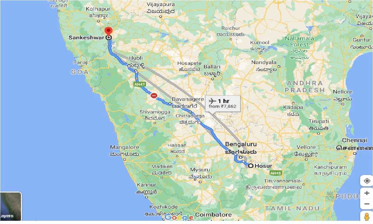 hosur-to-sankeshwar-taxi