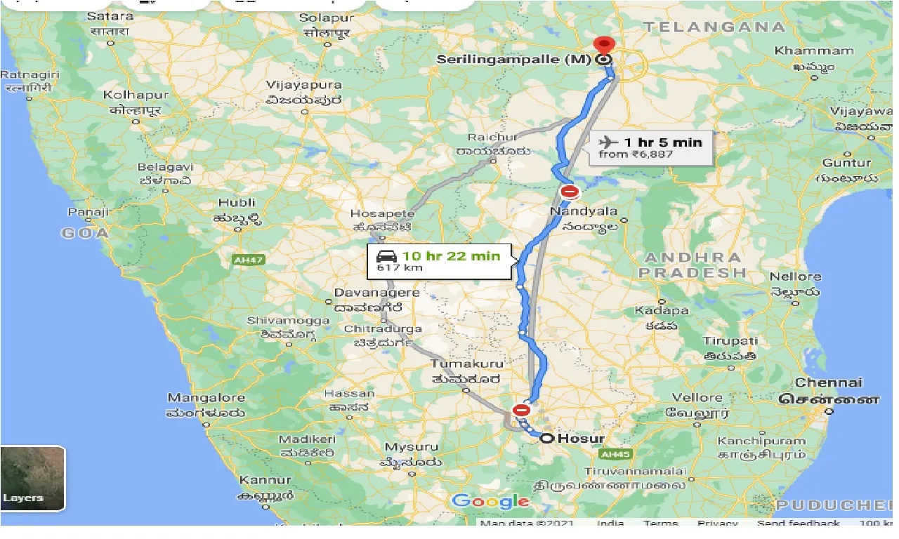 hosur-to-serilingampally-taxi