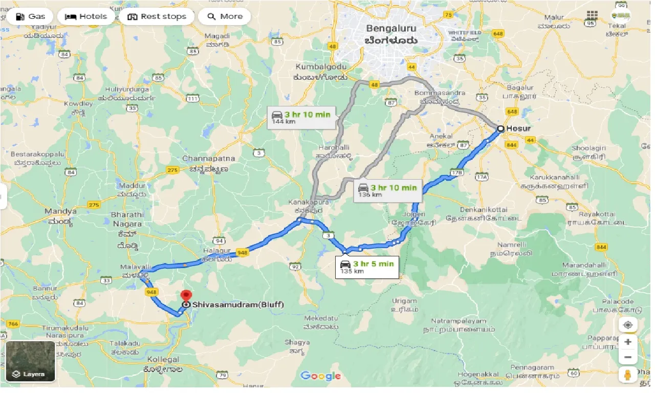 hosur-to-shivasamudram-one-way