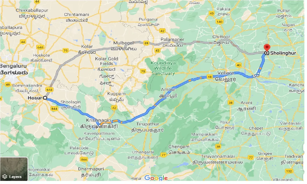 hosur-to-sholingur-one-way