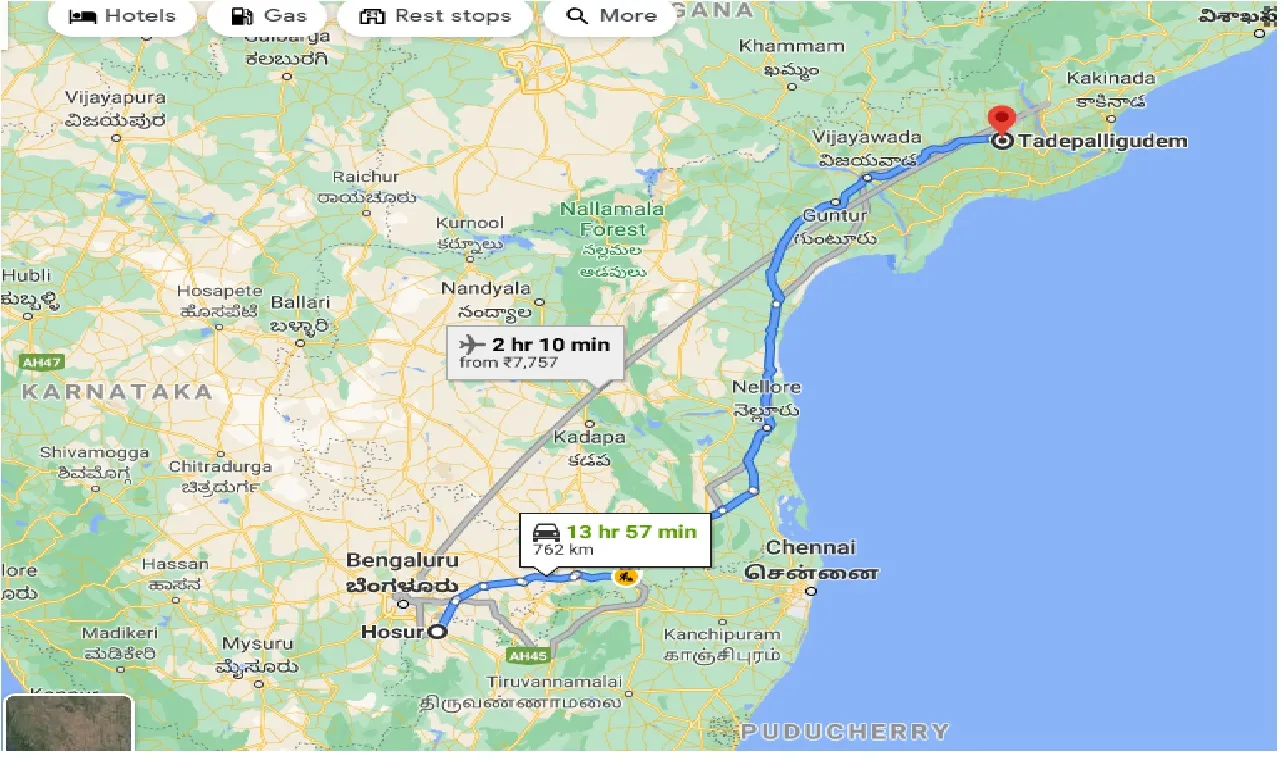 hosur-to-tadepalligudem-one-way