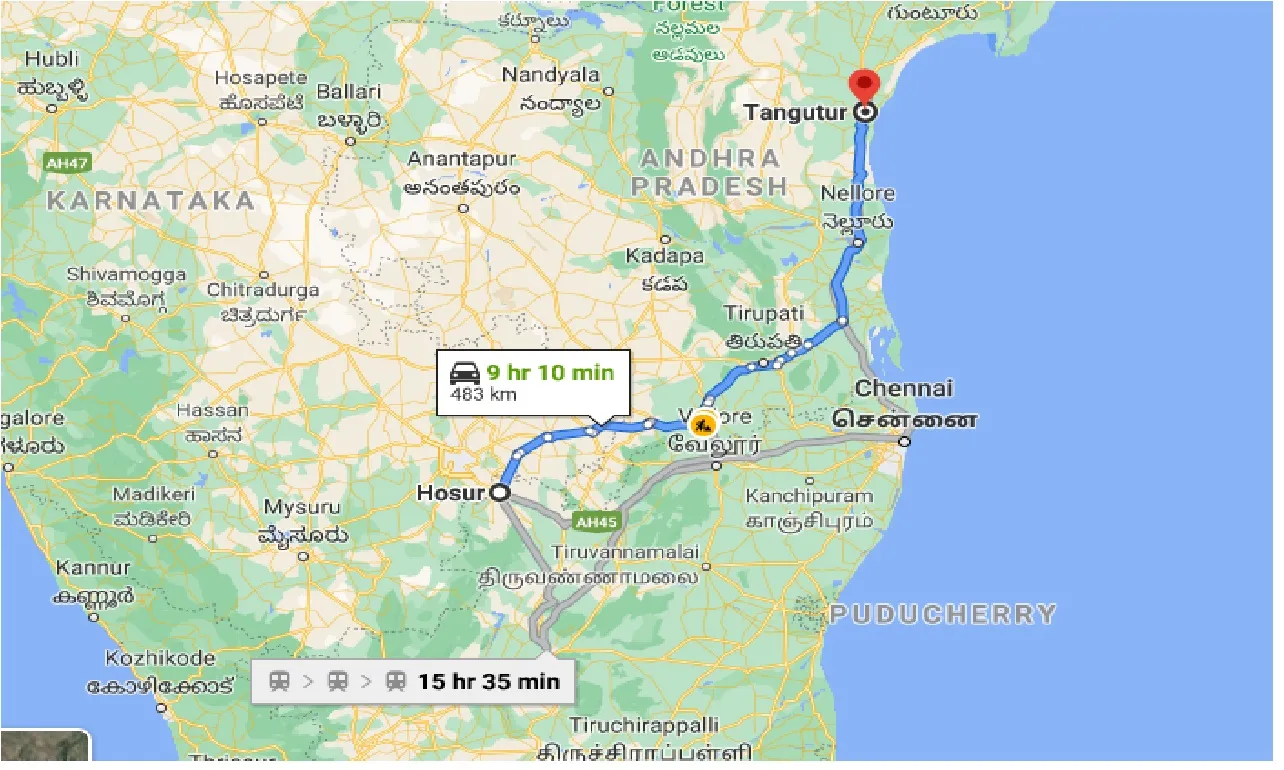 hosur-to-tangutur-taxi