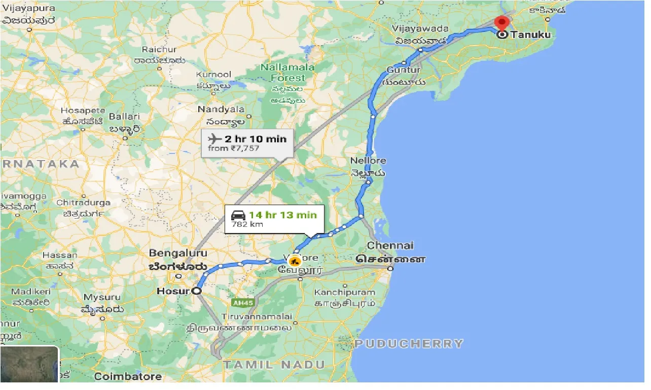 hosur-to-tanuku-one-way