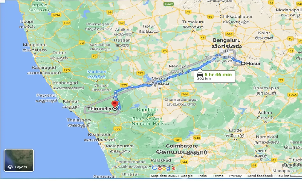 hosur-to-thirunelli-one-way