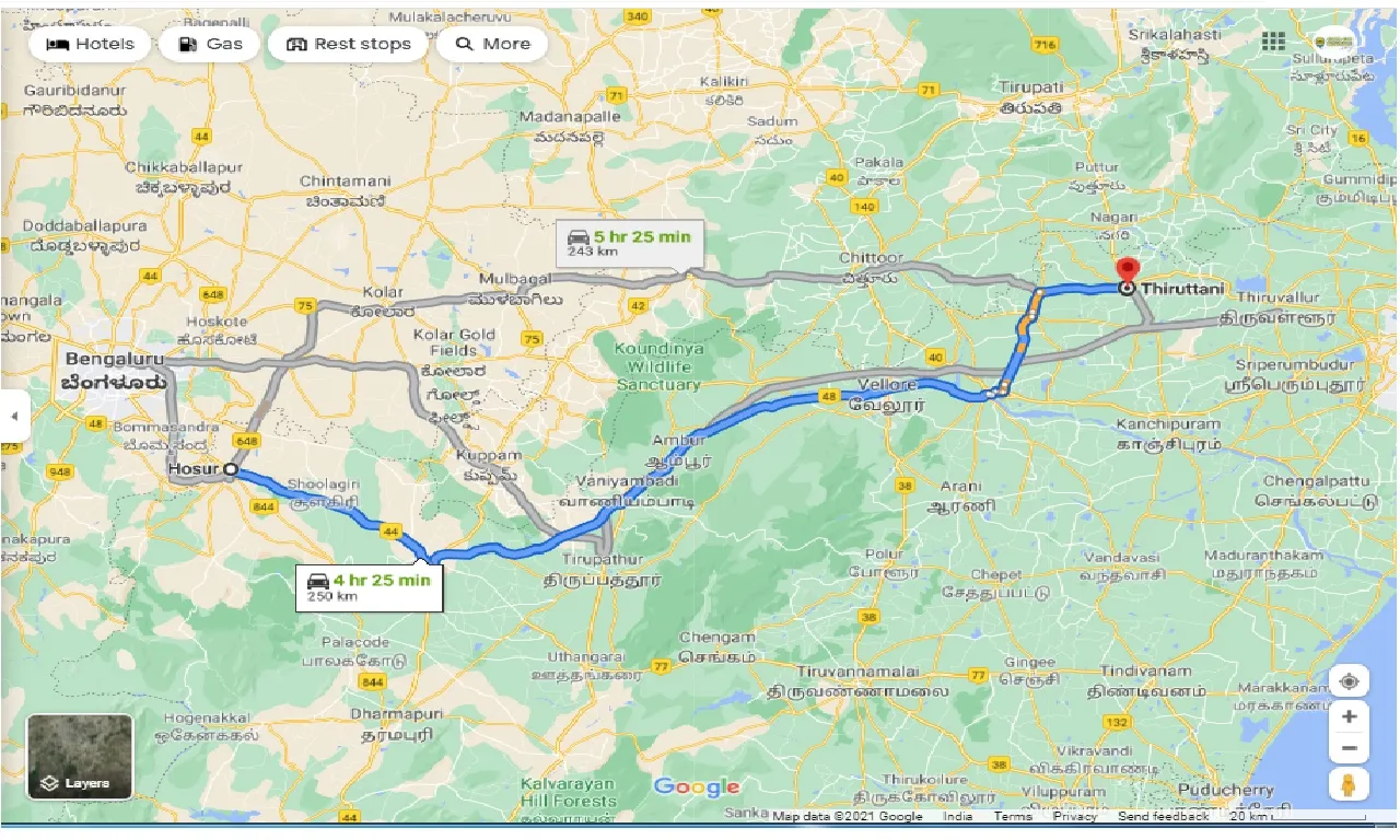 hosur-to-thiruthani-round-trip