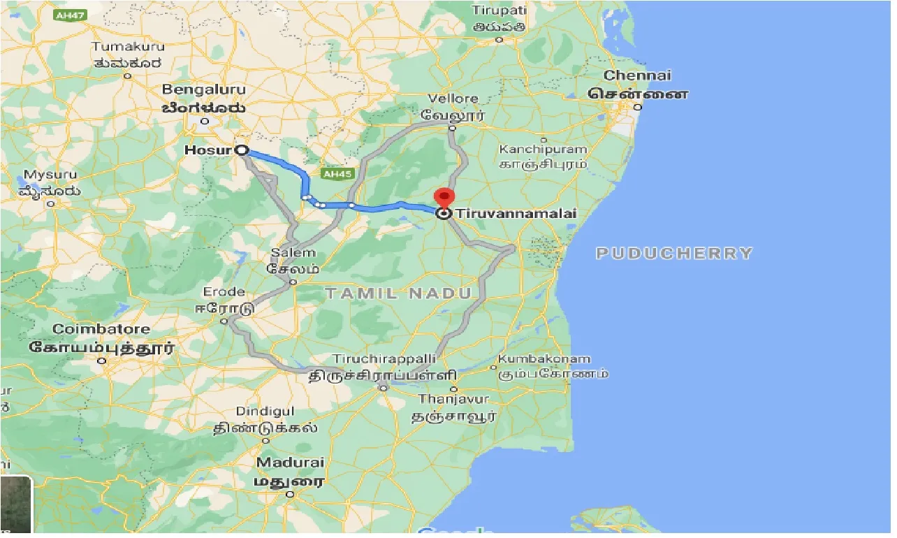 hosur-to-tiruvannamalai-one-way