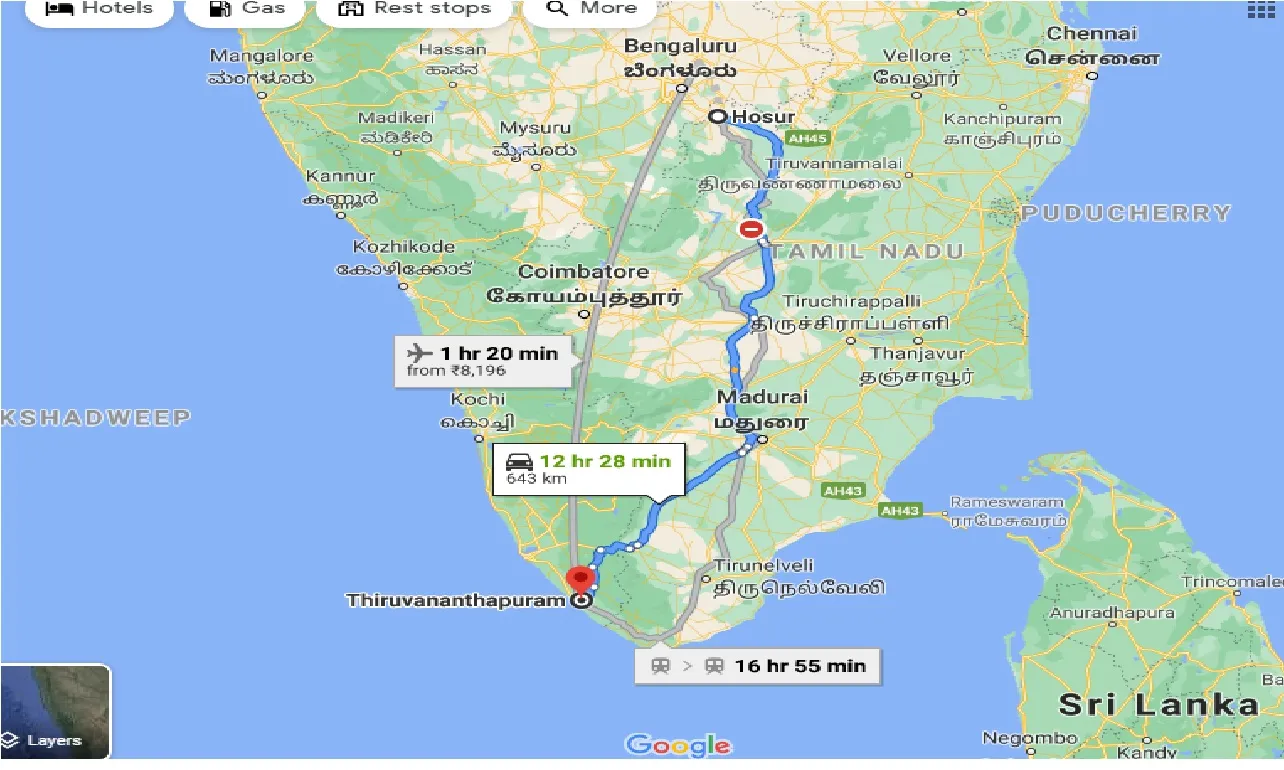 hosur-to-trivandrum-one-way