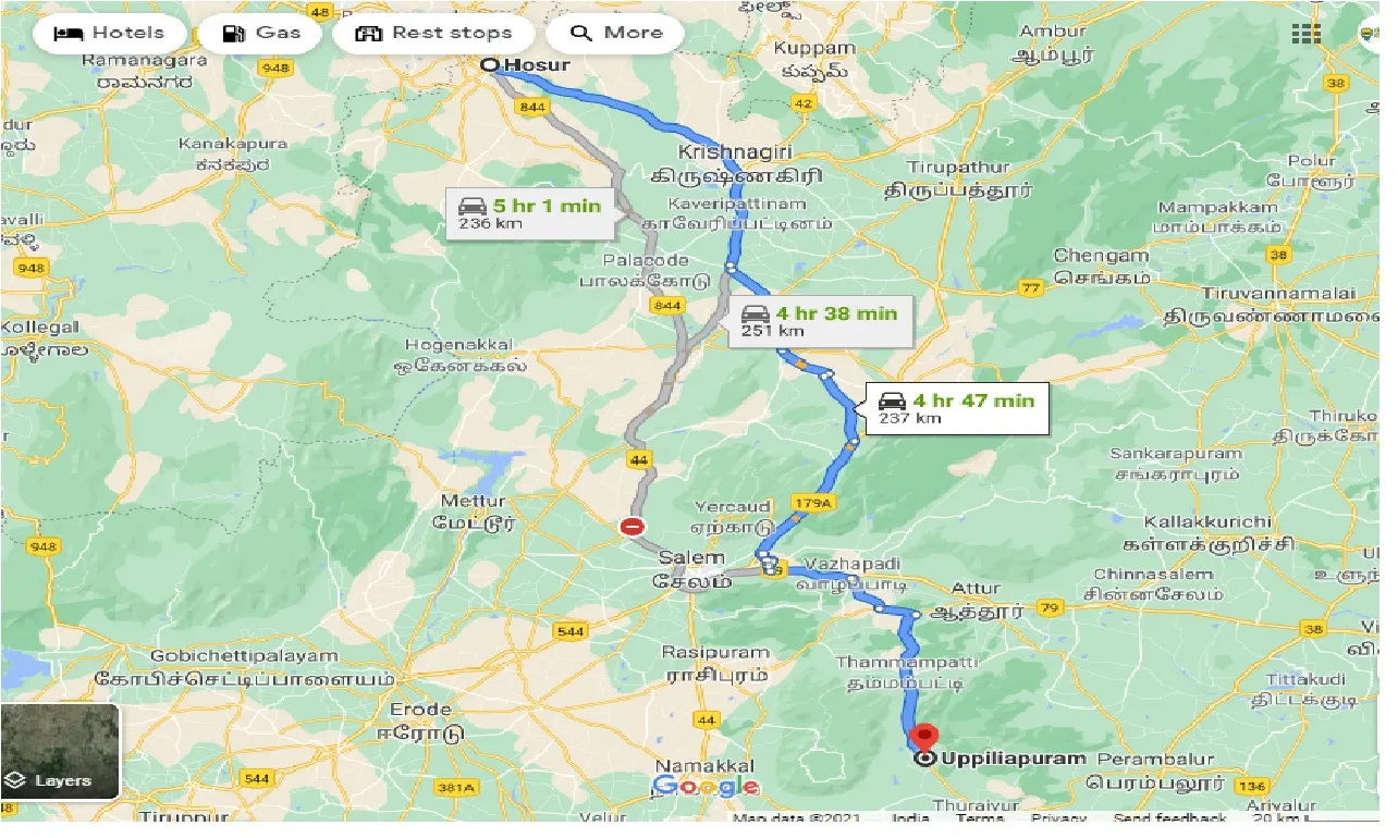 Hosur To Uppiliapuram One Way hosur-to-uppiliapuram-one-way