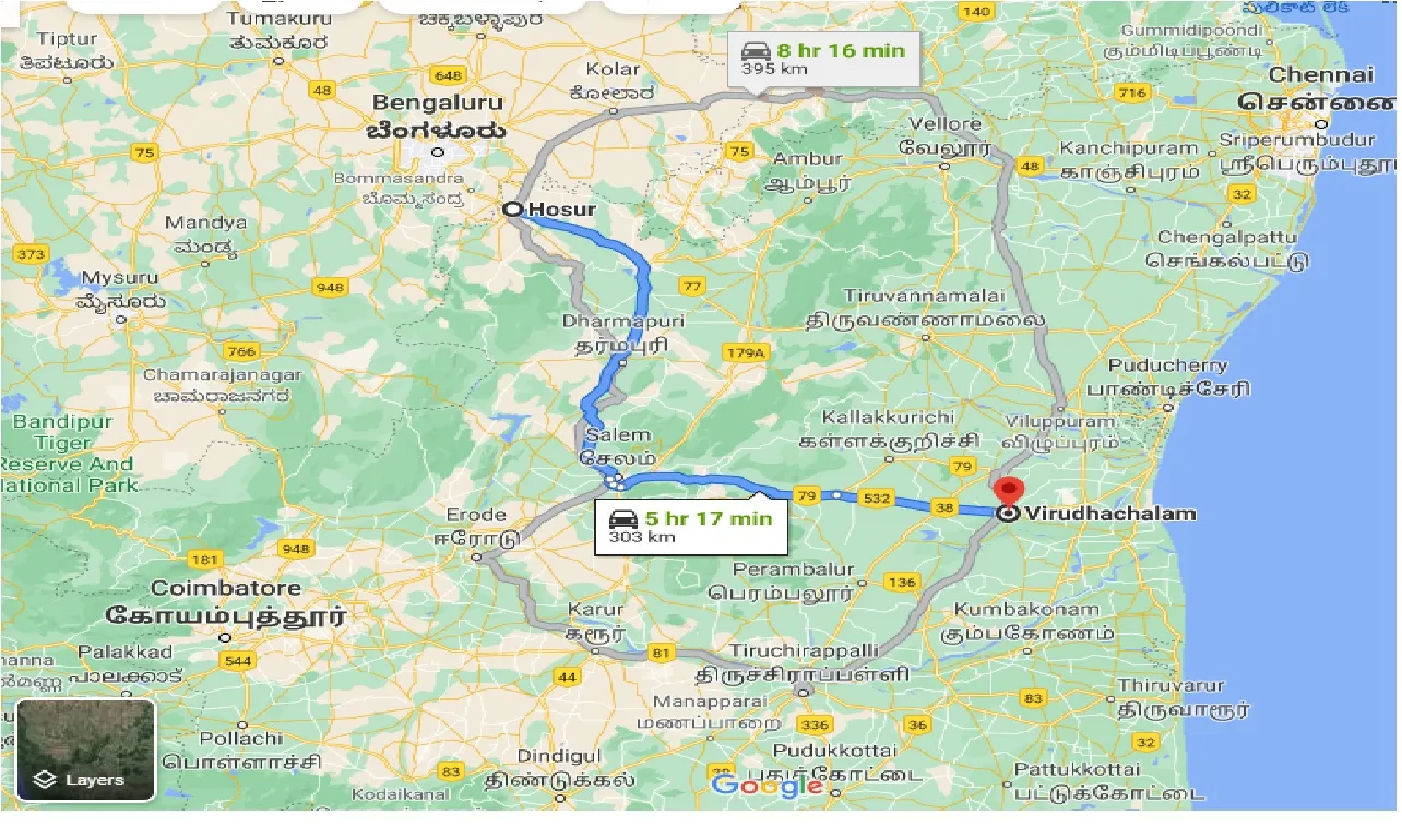 hosur-to-virudhachalam-one-way