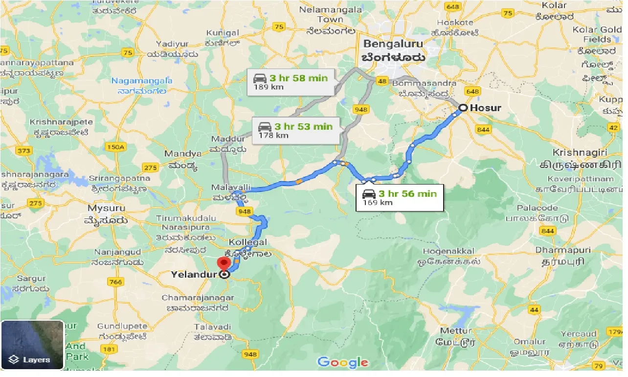 hosur-to-yelandur-one-way