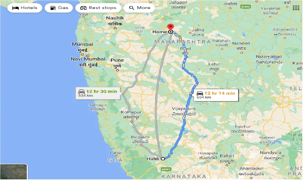 hubli-to-aurangabad-one-way