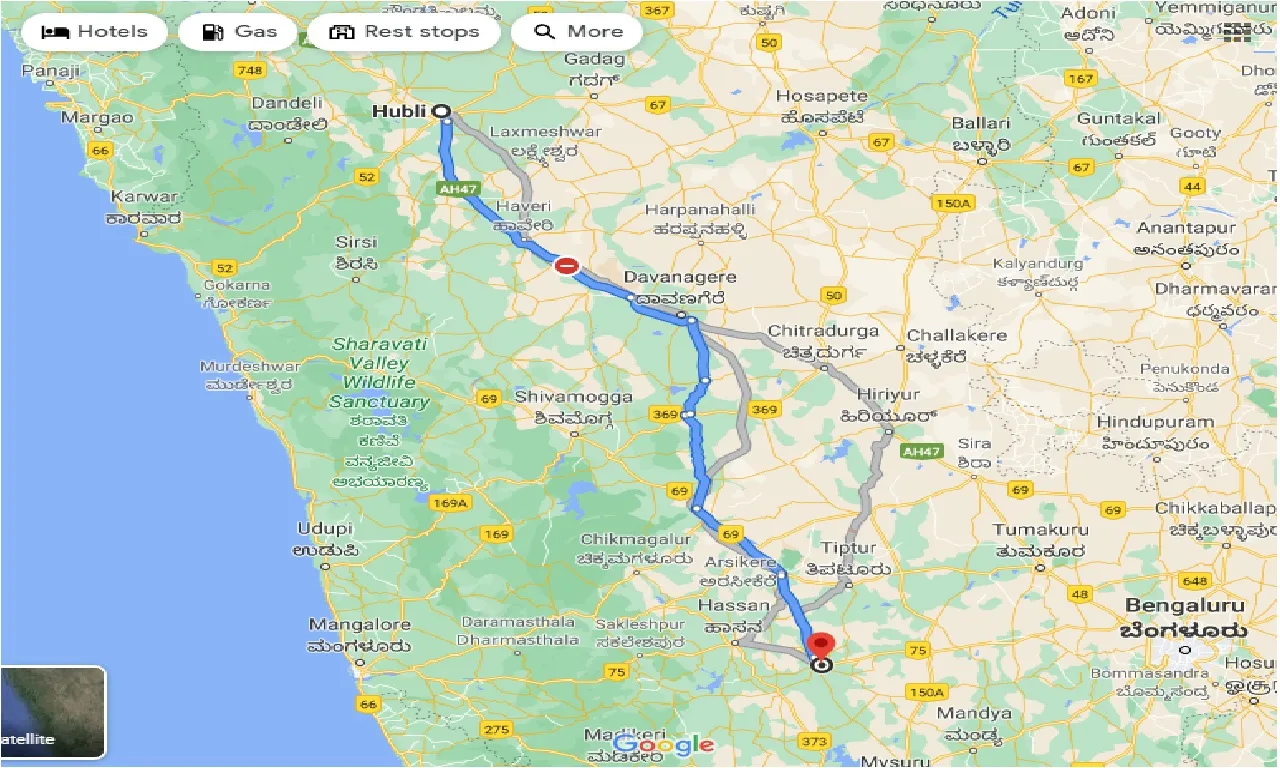 hubli-to-channarayapattana-taxi