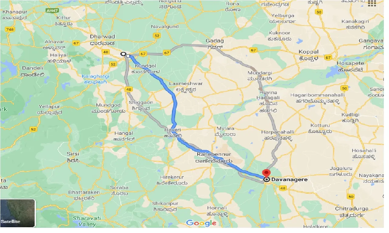 hubli-to-davanagere-one-way