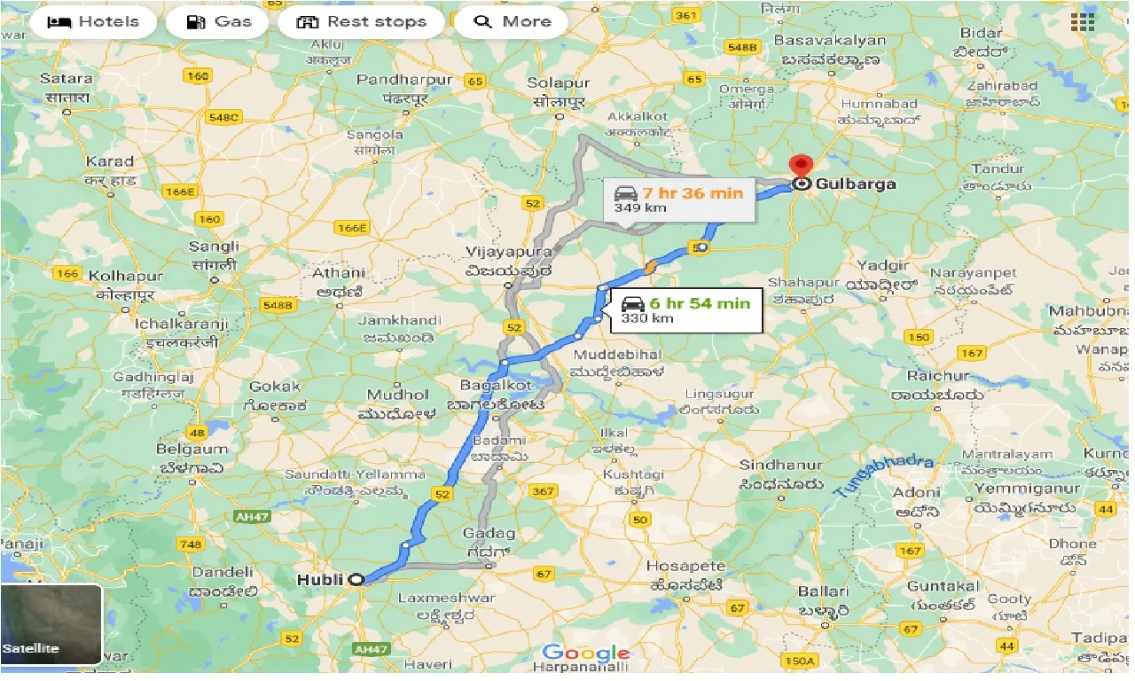 hubli-to-gulbarga-one-way