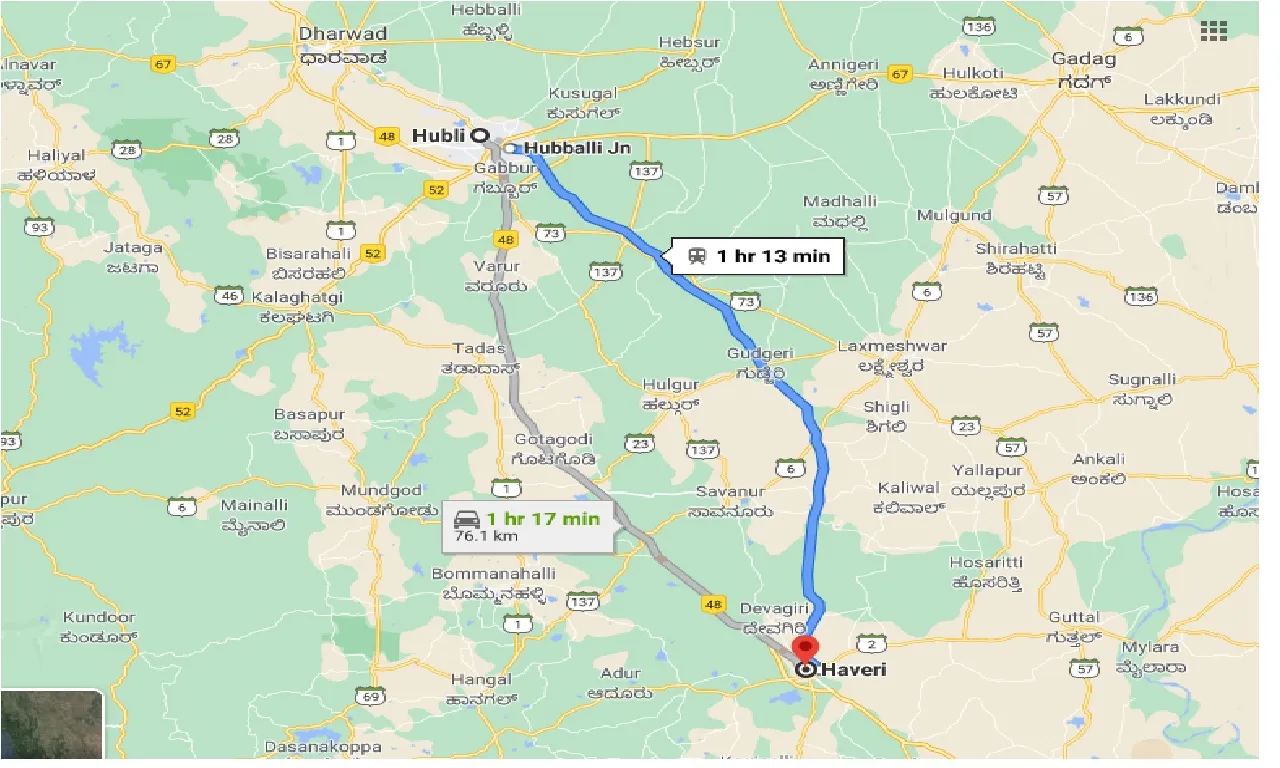 hubli-to-haveri-one-way