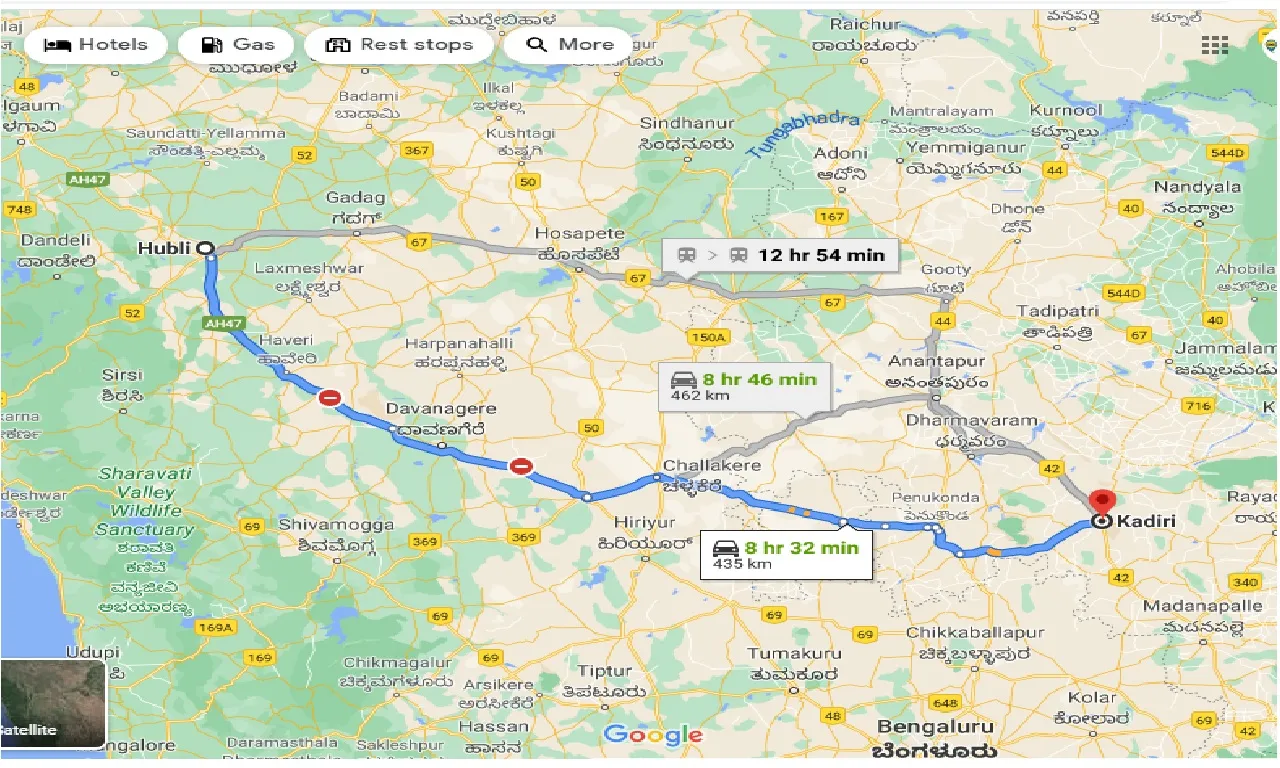 hubli-to-kadiri-one-way