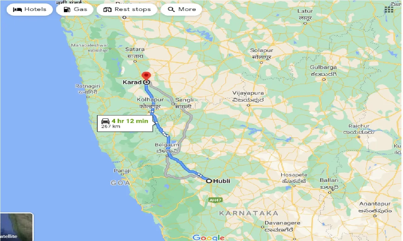 hubli-to-karad-one-way