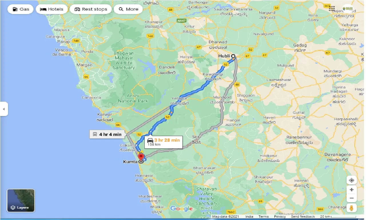 hubli-to-kumta-outstation