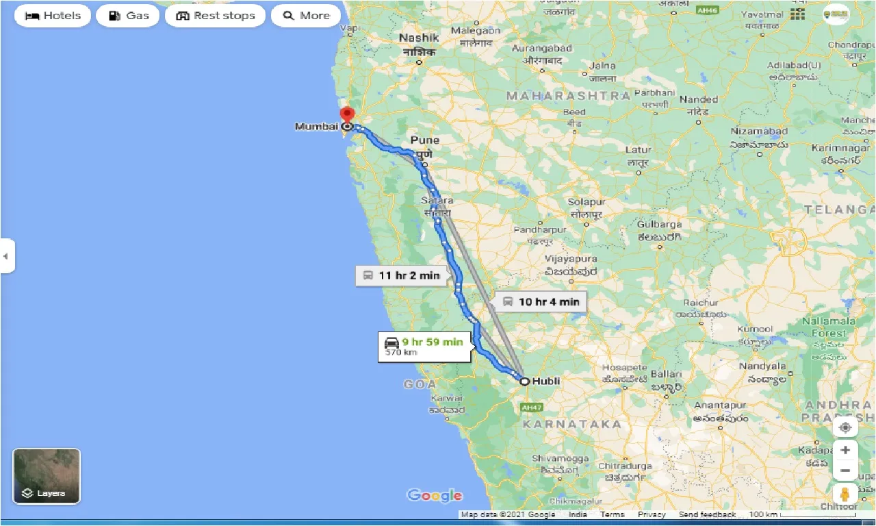 hubli-to-mumbai-outstation
