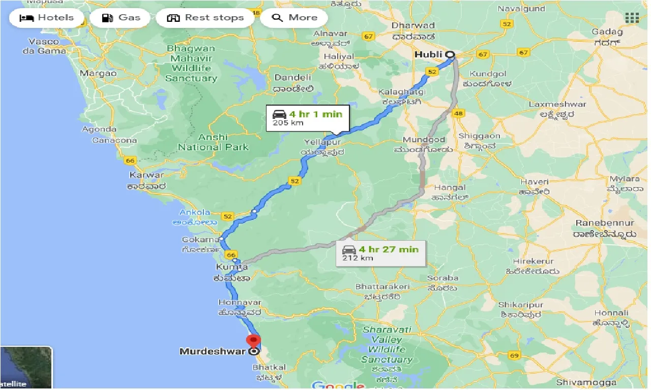 hubli-to-murdeshwar-one-way