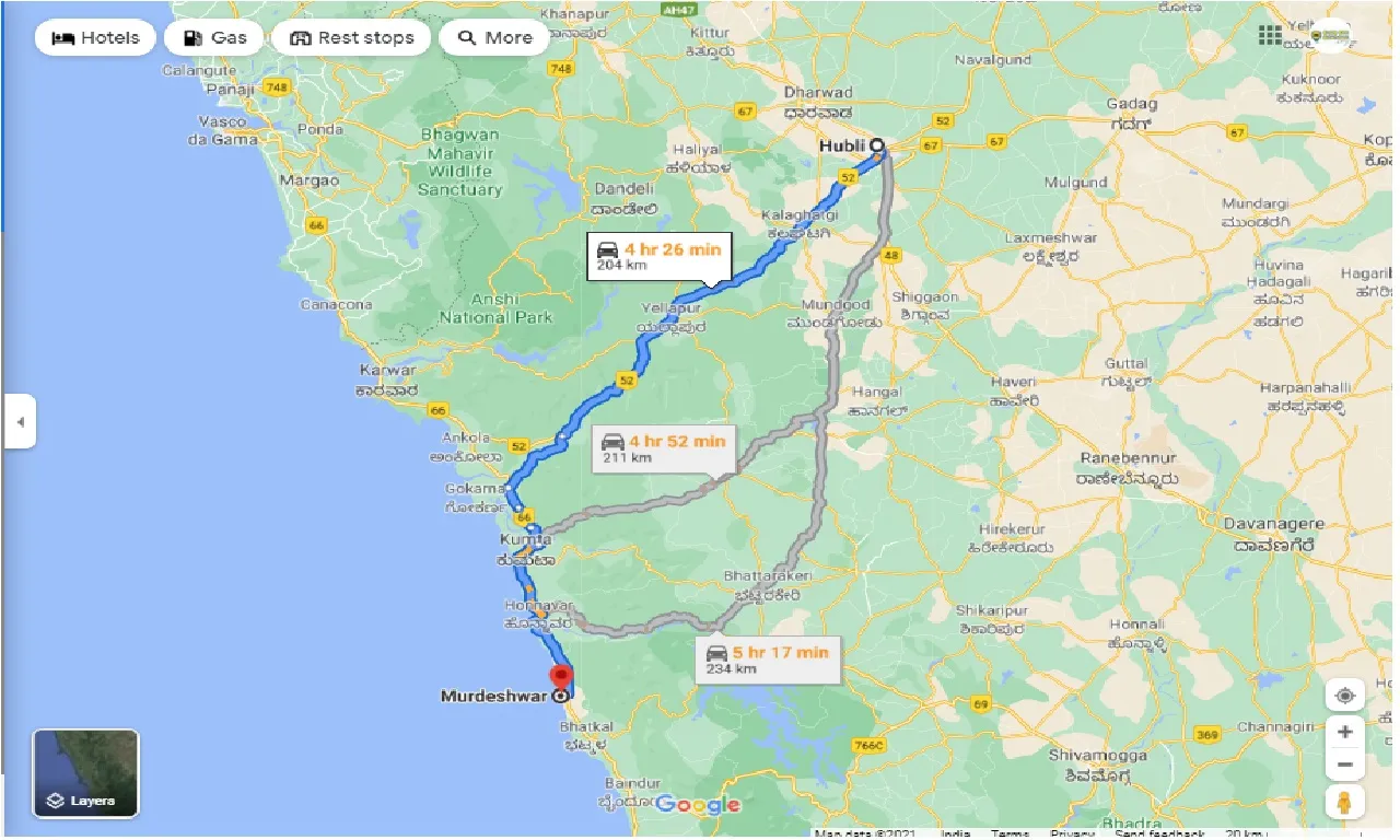 hubli-to-murudeshwar-round-trip