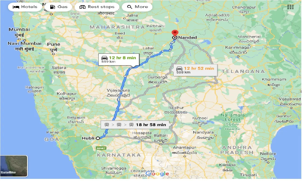 hubli-to-nanded-one-way