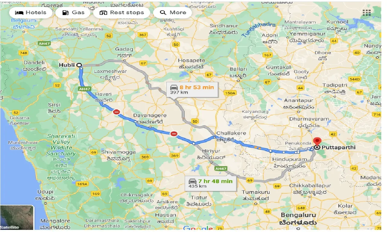 hubli-to-puttaparthi-one-way