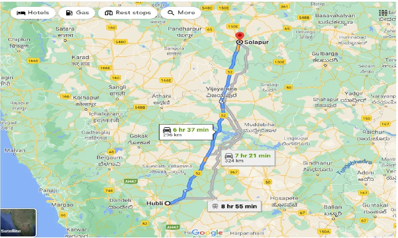 hubli-to-solapur-one-way