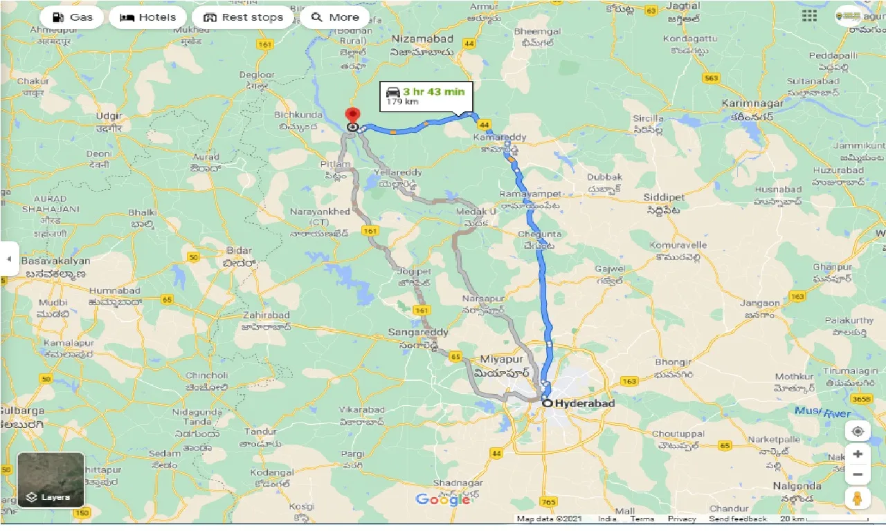 hyderabad-to-banswada-round-trip