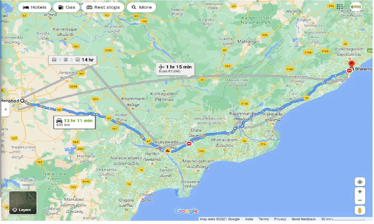 hyderabad-to-bheemunipatnam-round-trip