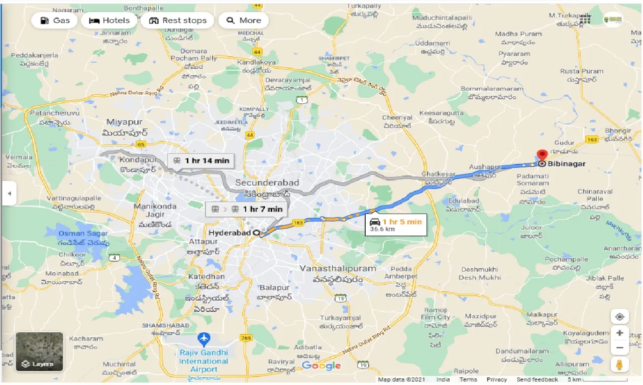 hyderabad-to-bibinagar-round-trip