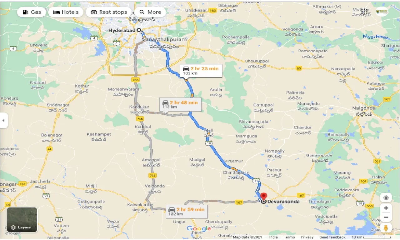 hyderabad-to-devarakonda-round-trip