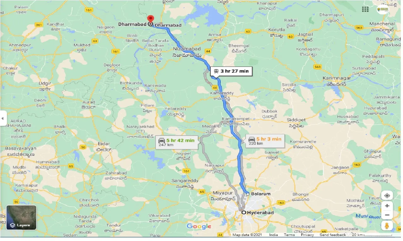 hyderabad-to-dharmabad-round-trip