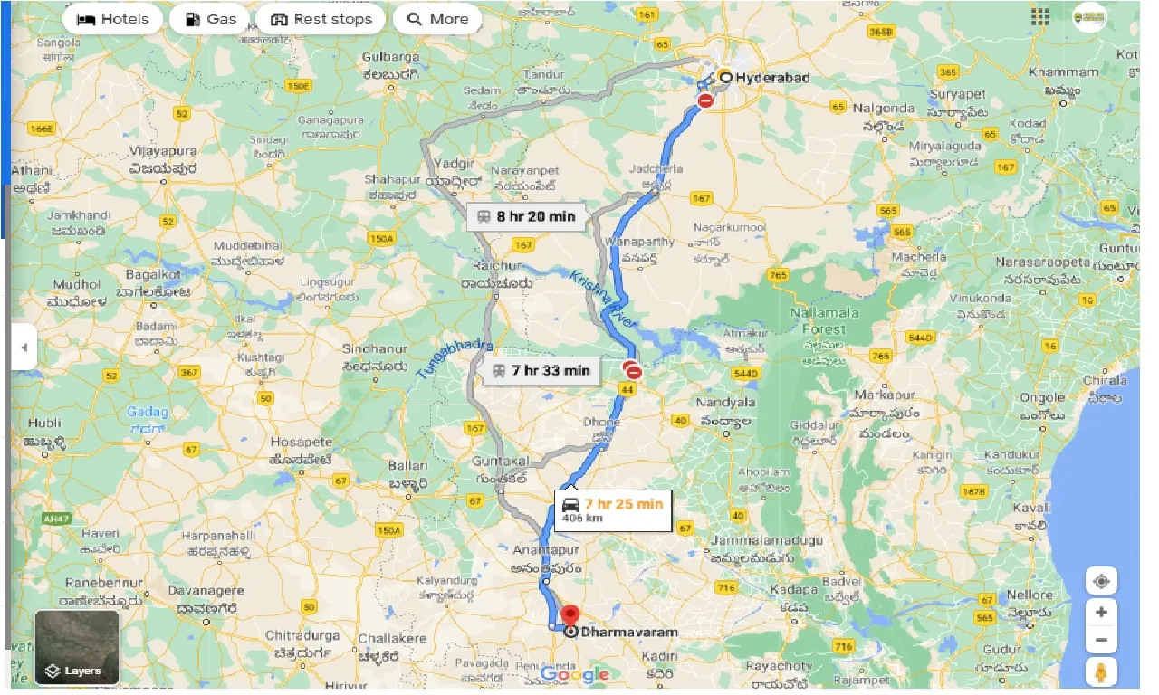 hyderabad-to-dharmavaram-round-trip