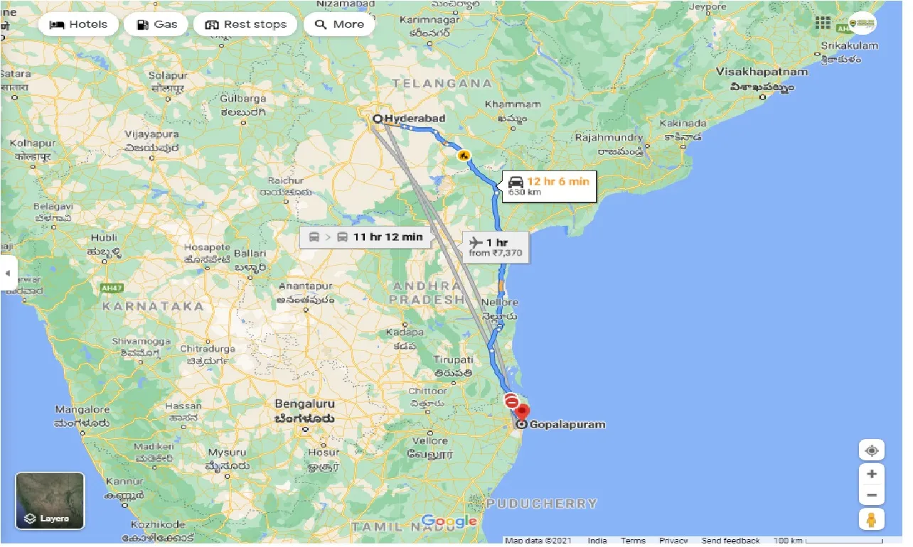 hyderabad-to-gopalapuram-round-trip