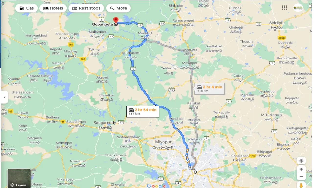 hyderabad-to-gopalpeta-one-way