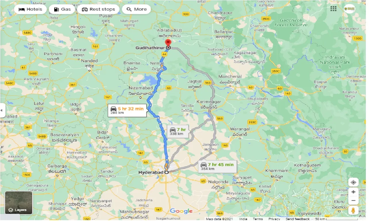 hyderabad-to-gudihathnoor-one-way