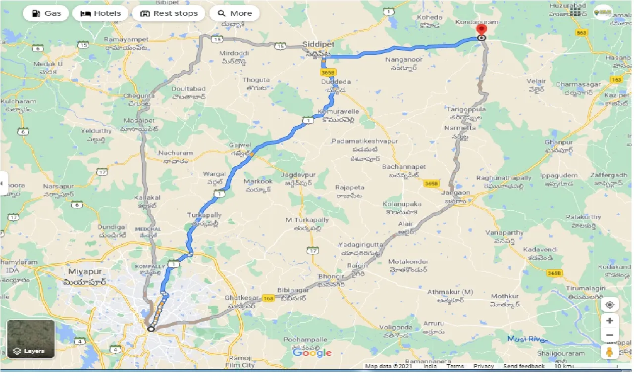 hyderabad-to-husnabad-round-trip