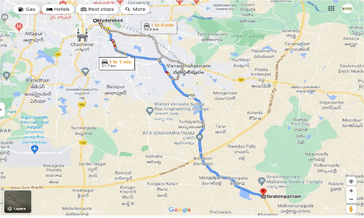 hyderabad-to-ibrahimpatnam-round-trip