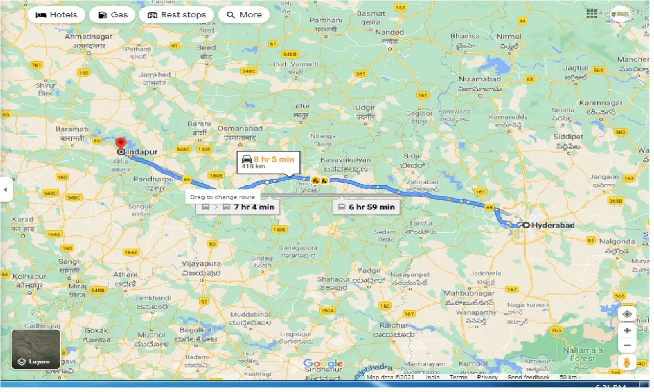 hyderabad-to-indapur-round-trip