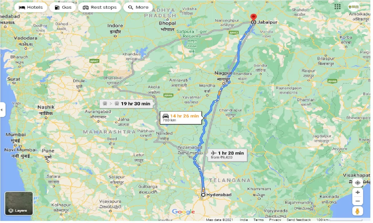 hyderabad-to-jabalpur-one-way