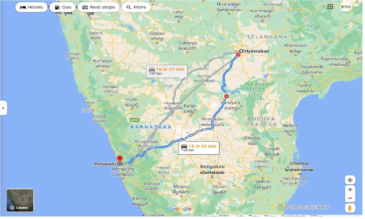 hyderabad-to-kalikiri-round-trip
