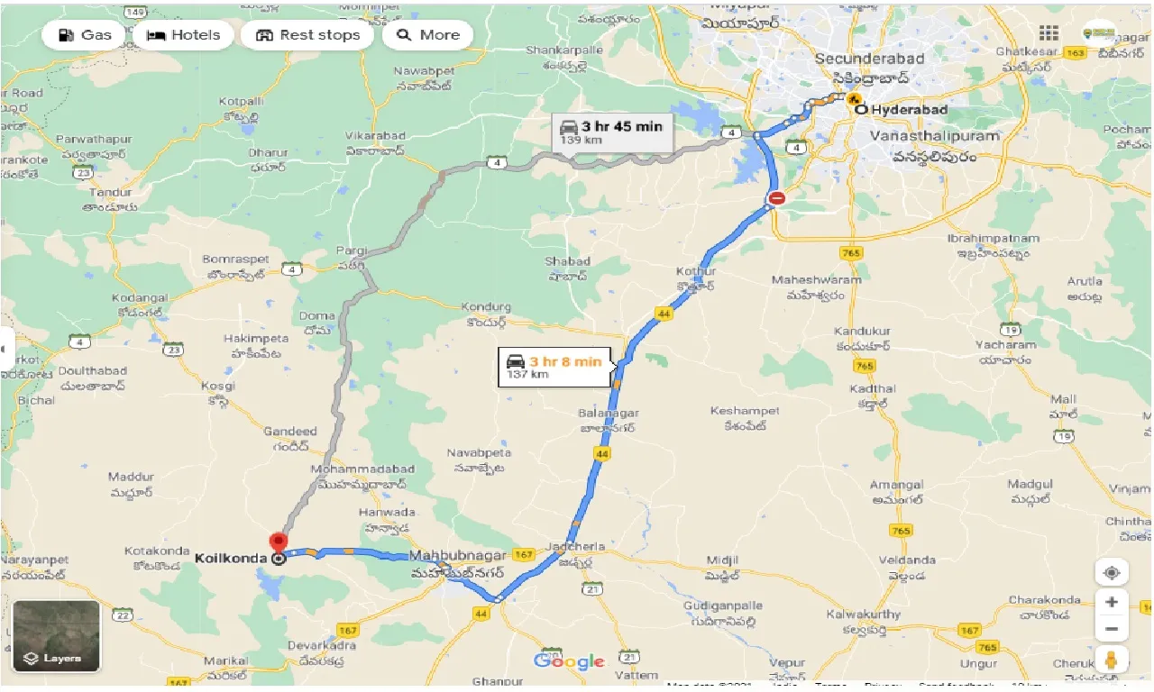 hyderabad-to-koilkonda-one-way