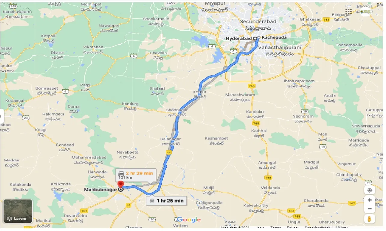 hyderabad-to-mahbubnagar-one-way