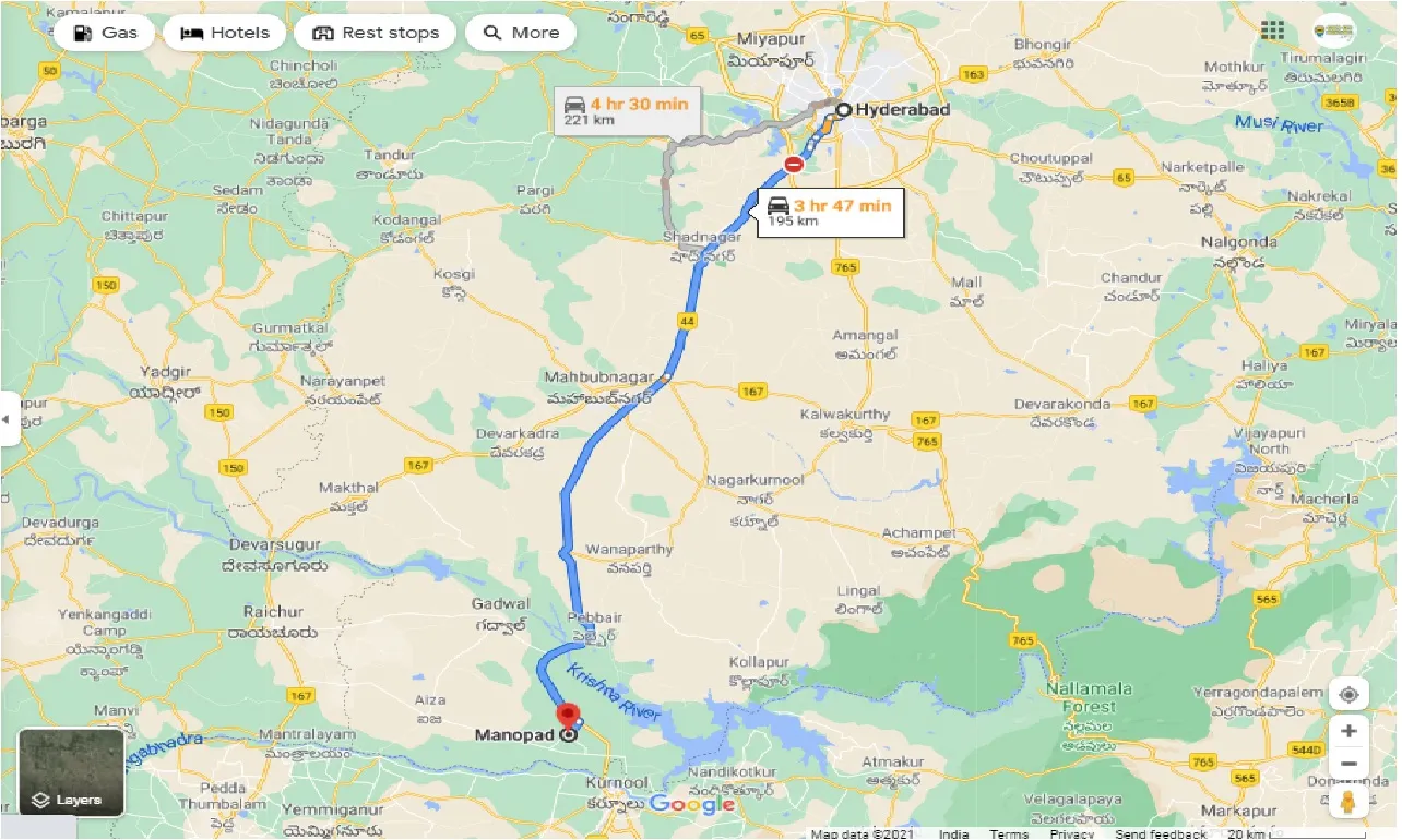 hyderabad-to-manopad-round-trip