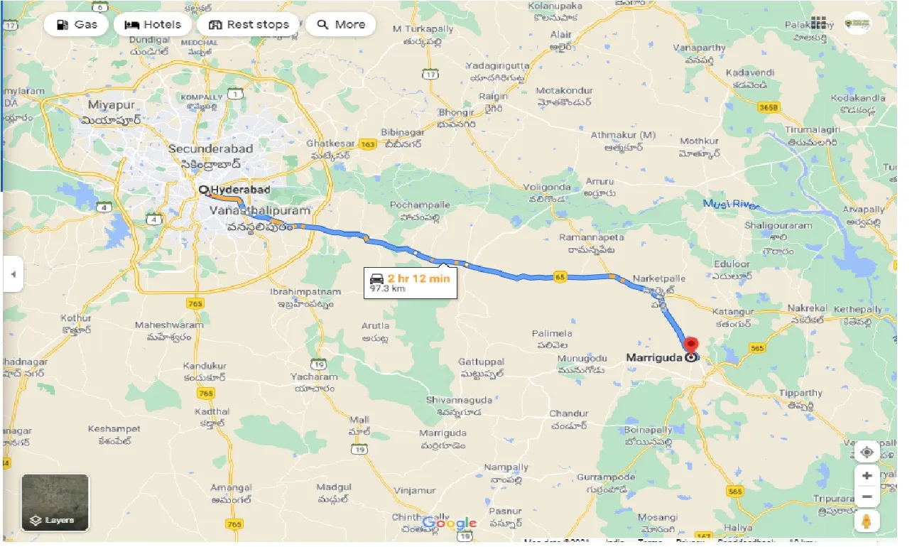 hyderabad-to-marriguda-one-way